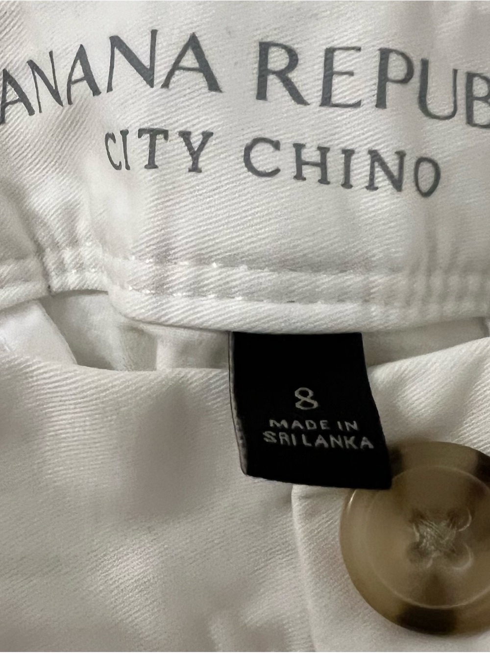 Banana Republic White City Chino Pants - Picture 10 of 11